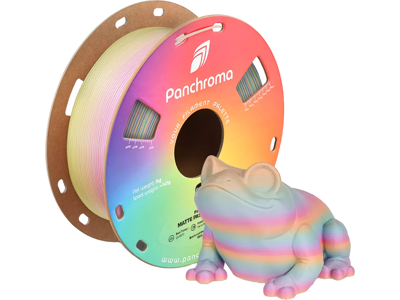 Polymaker Panchroma PLA Gradient Pastel Rainbow