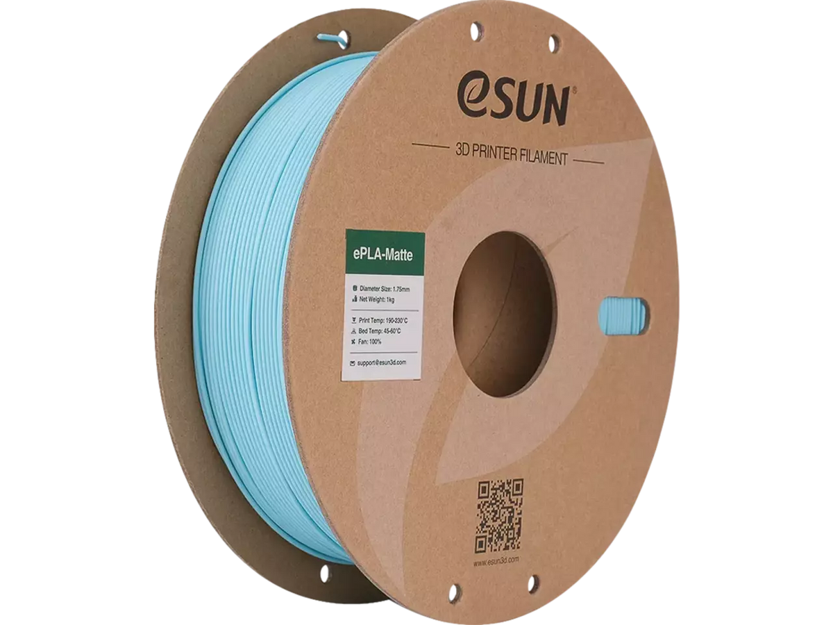 eSUN ePLA-Matt Hellblau Filament