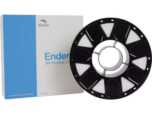 Creality Ender PLA Matte für matte Oberflächen im 3D-Druck - Filamentrolle und Verpackung