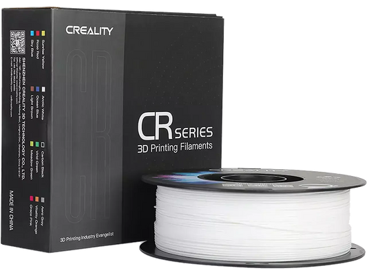 Creality CR-PETG Filament spool and packaging for 3D printing, diameter 1.75 mm, weight 1 kg.