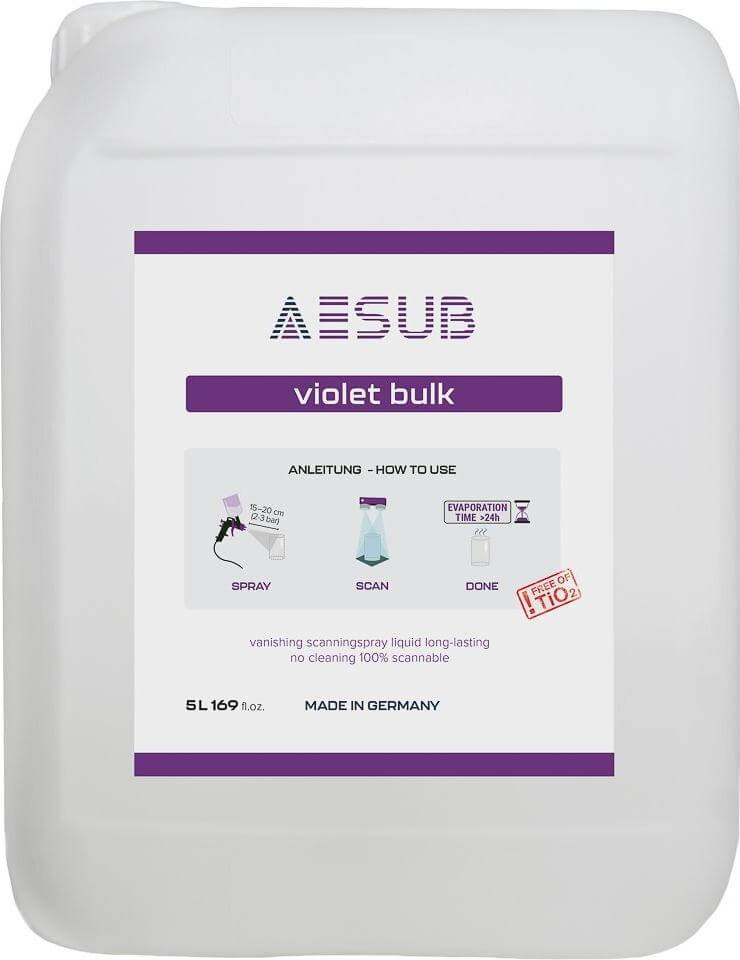AESUB Bulk Liquid Green & Violet