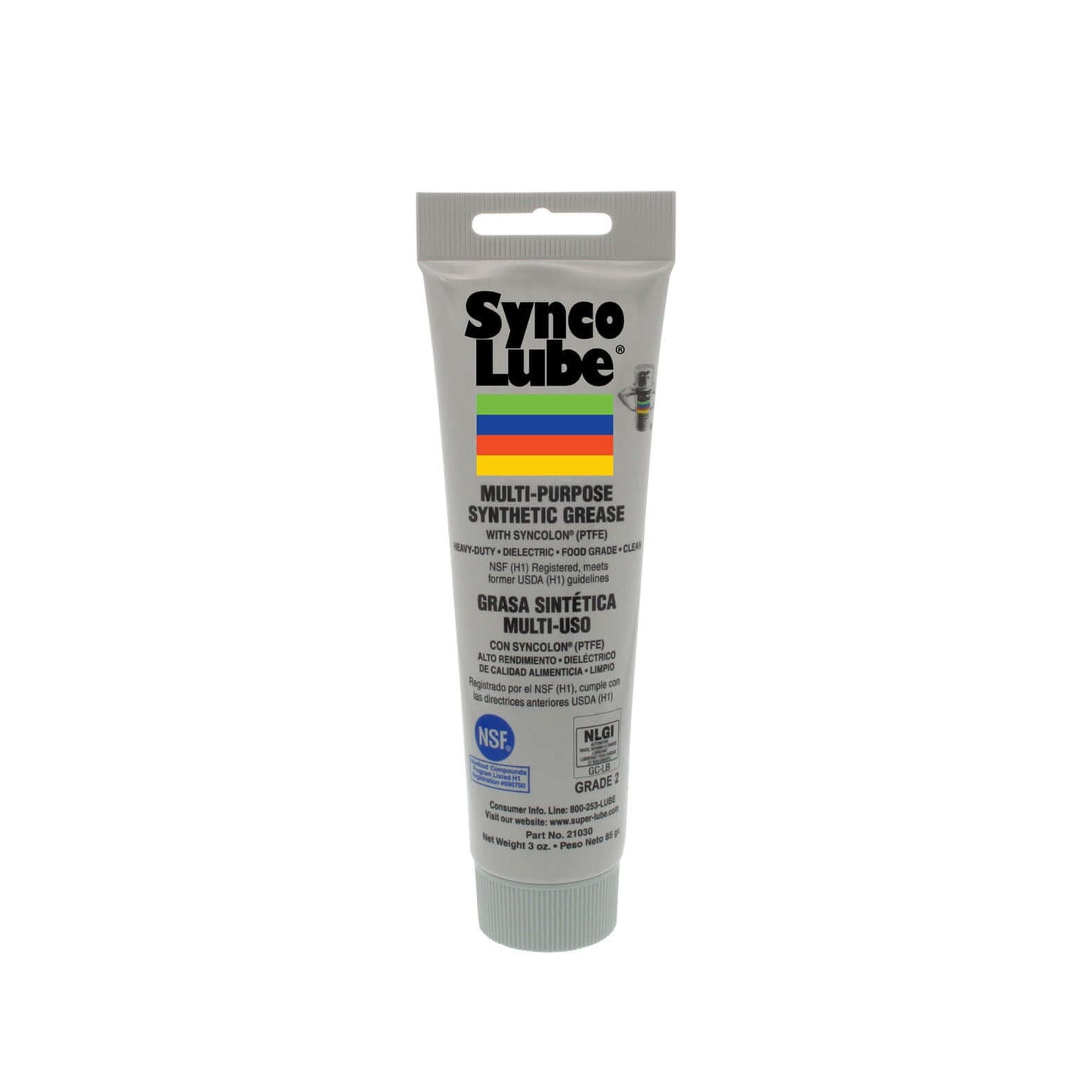 Synco Lube PTFE Mehrzweckfett 85 g Tube – synthetisches Schmierfett für professionelle 3D-Drucker Wartung.