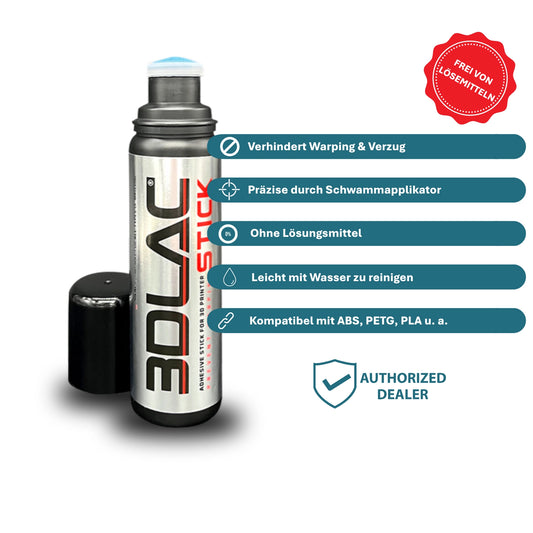 3DLAC Stick 80 ml – Haftstift für 3D-Druck