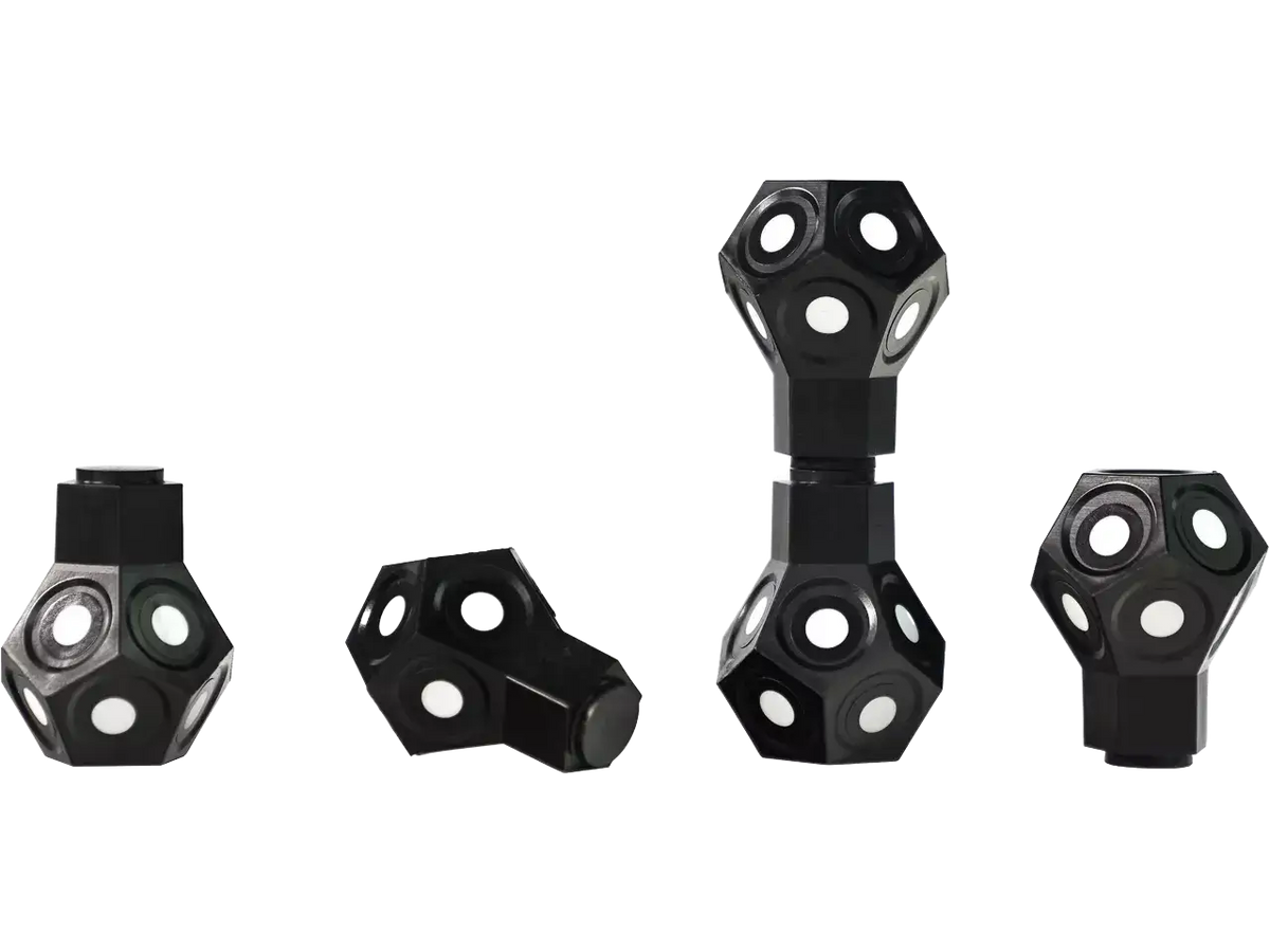 AESUB Dice Set 6-10mm Gewinde (12 Stk.)