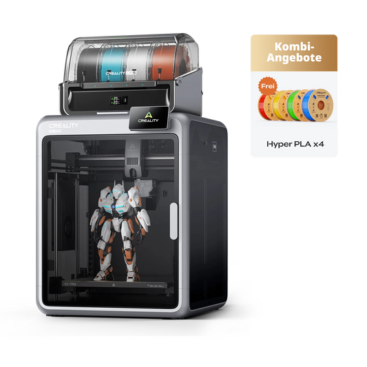 Creality K2 Pro Combo – Druckraum mit aktiver Heizung und KI-Kamera