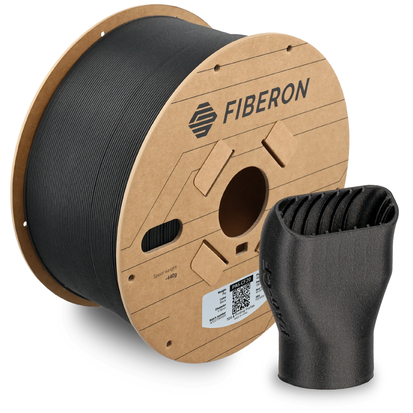 Polymaker Fiberon PA6-CF20 Polymaker #Filamentkontor.de#