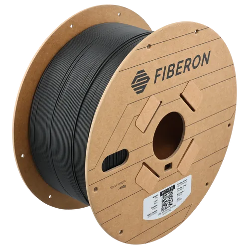 Polymaker Fiberon™ PET-CF17 spool showing high-quality carbon fiber reinforced PET filament for technical applications.