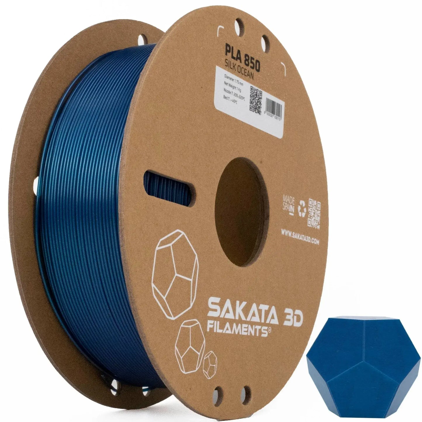 SAKATA 3D PLA 850 SILK SAKATA 3D #Filamentkontor.de#