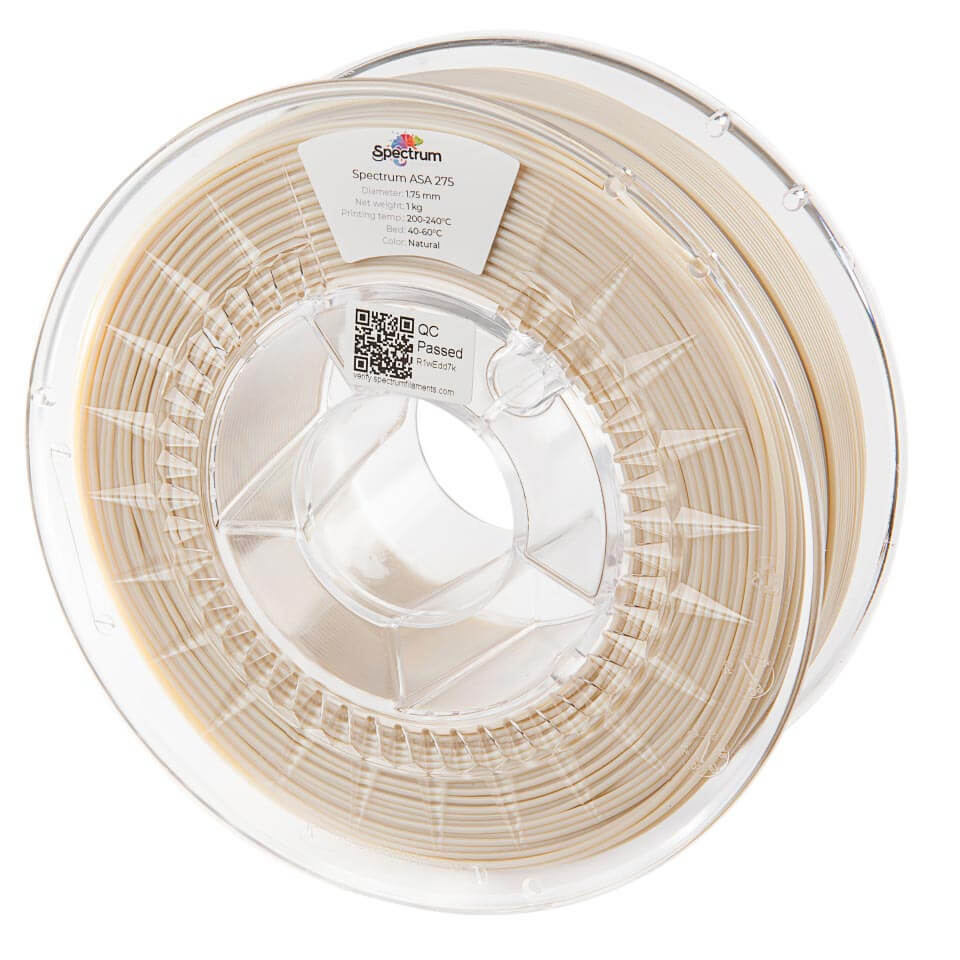 Spectrum ASA 275 – UV-beständiges ASA Filament auf Spule, ideal für professionellen 3D-Druck.