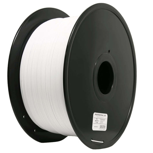 Professional Lab PETG 3 kg Großspule in Weiß für 3D Druck Filament.