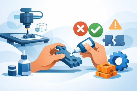 3D-Druck-Klebstoff anwenden ohne Fehlgriffe