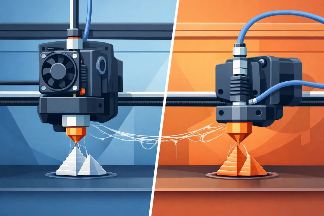 Direct Drive vs Bowden Extruder Stringing