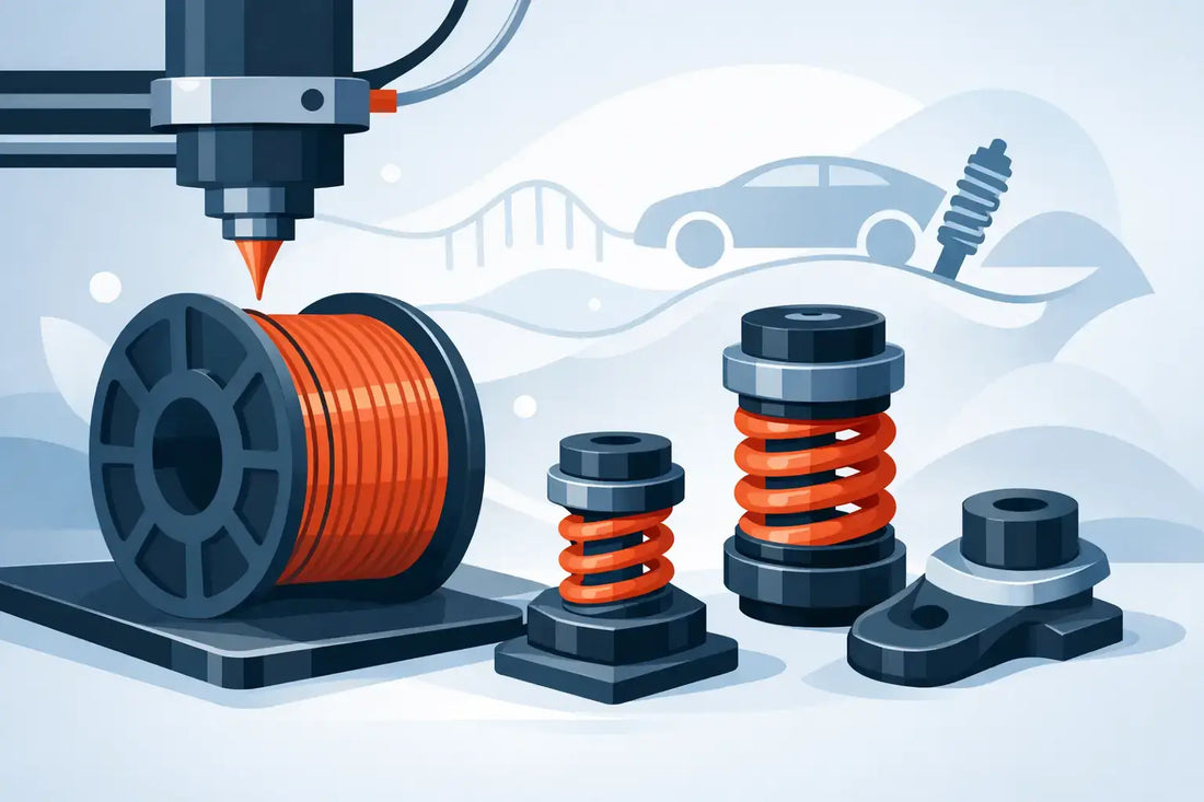 Bestes TPU-Filament für flexible Dämpfer