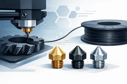 Die besten Düsen für Carbon-Filament-Druck