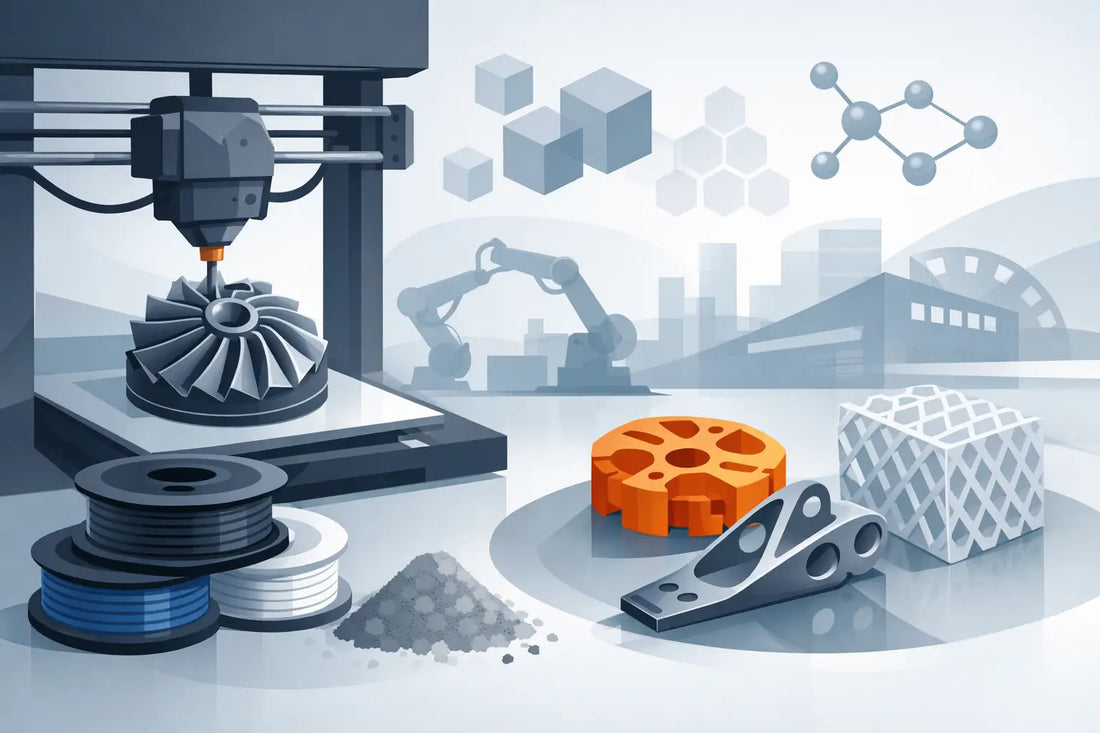 3D-Druck-Materialtrends in der Industrie