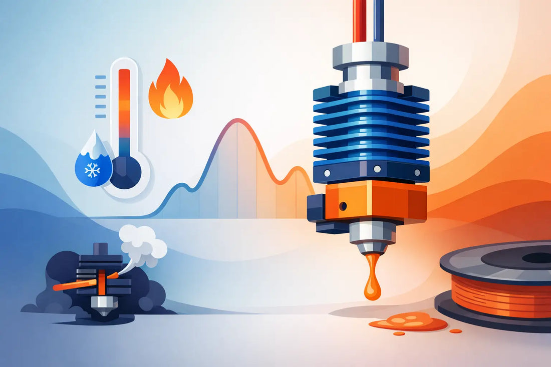 Hotend Clog verhindern mit richtigem Temperaturprofil