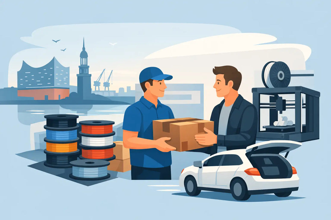 Filament Hamburg sofort abholen - so geht's