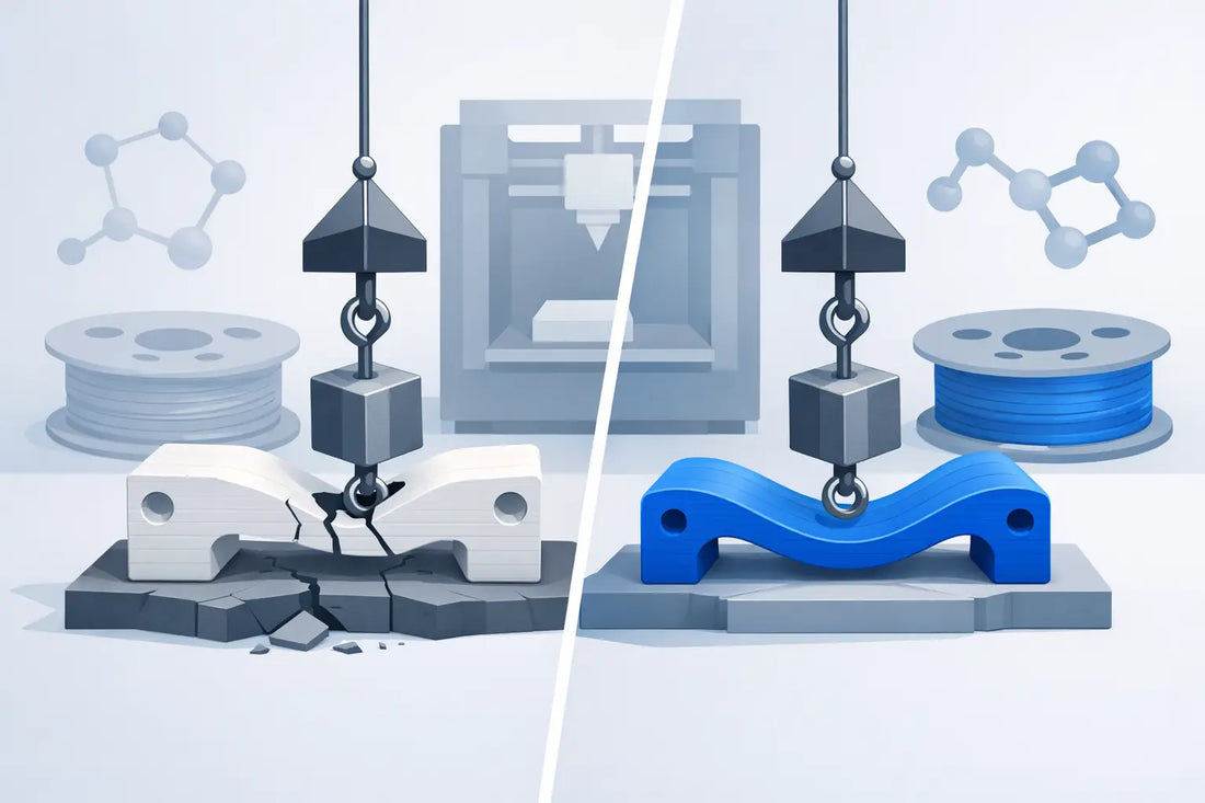 Nylon vs TPU Belastbarkeit im 3D-Druck