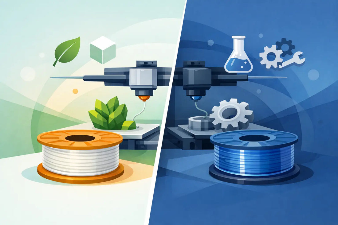 PLA vs PETG - welches Filament wofür?