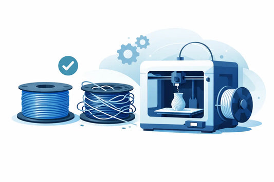 Warum saubere Wicklung bei Filament wichtig ist