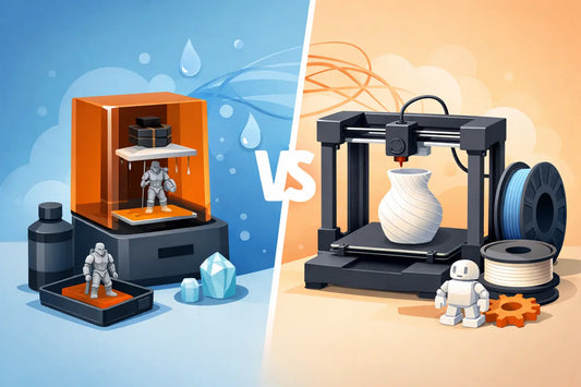 Resin oder Filament für Einsteiger?