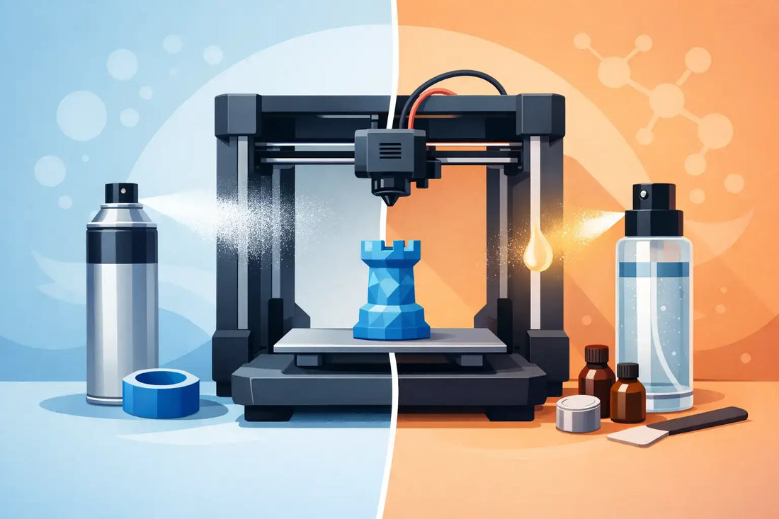Haarspray vs. 3DLac beim 3D-Druck