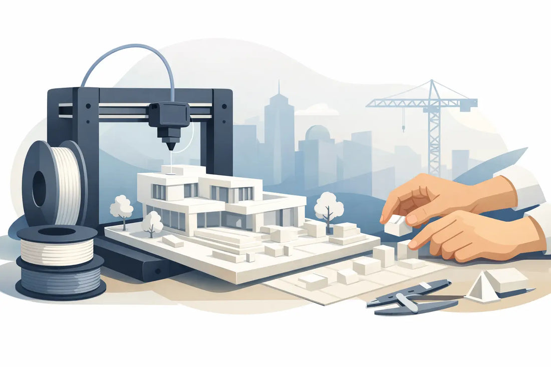 PLA für Architekturmodelle drucken