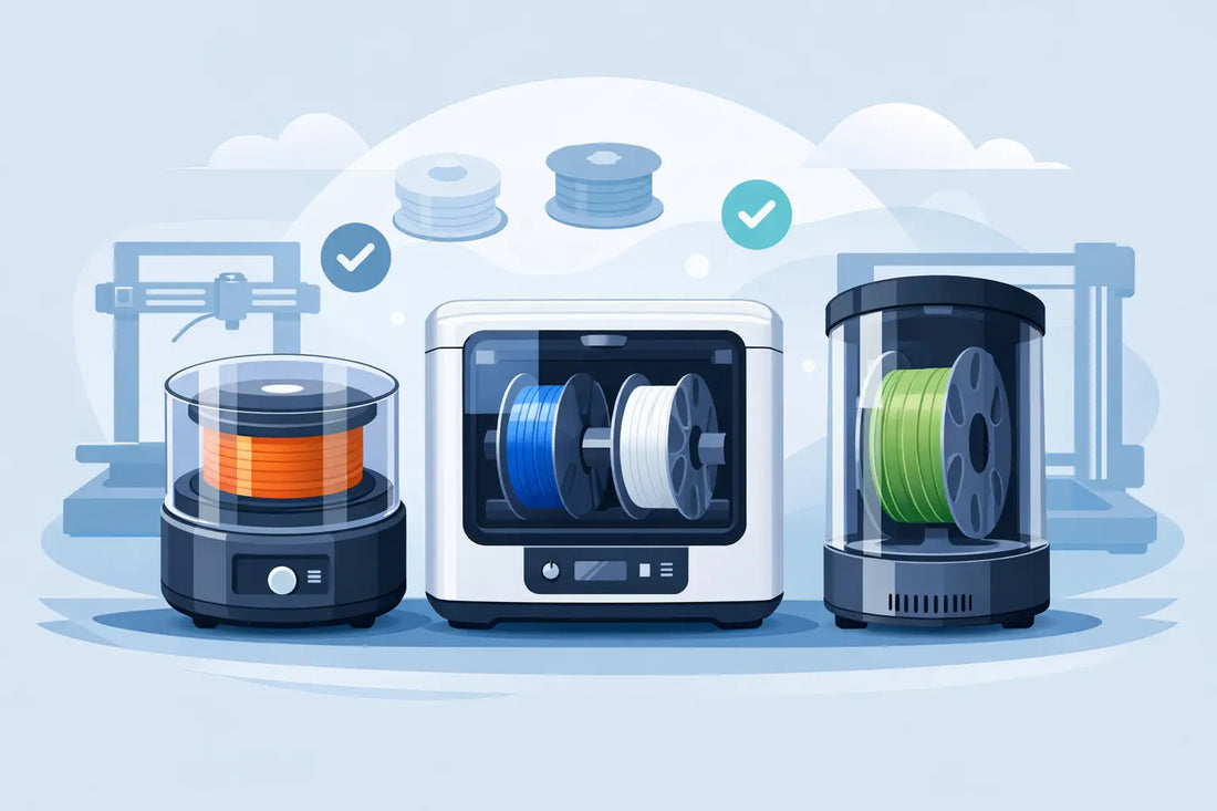 Beste Filamenttrockner für FDM im Vergleich