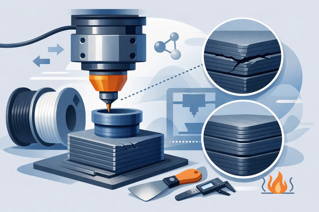 Layer Adhesion verbessern bei ABS und ASA