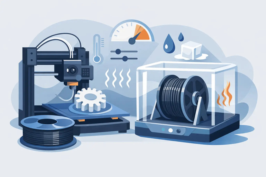 Nylon Filament: Druckeinstellungen und Trocknung