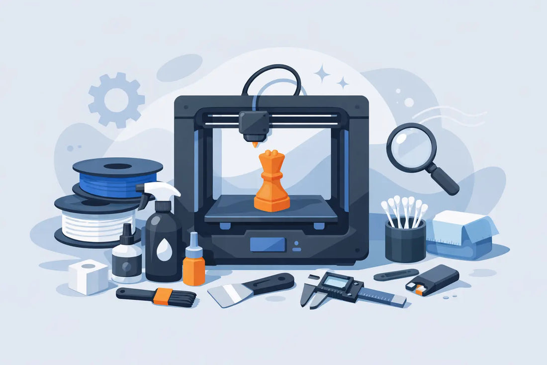 3D-Druck-Zubehör Guide für saubere Drucke