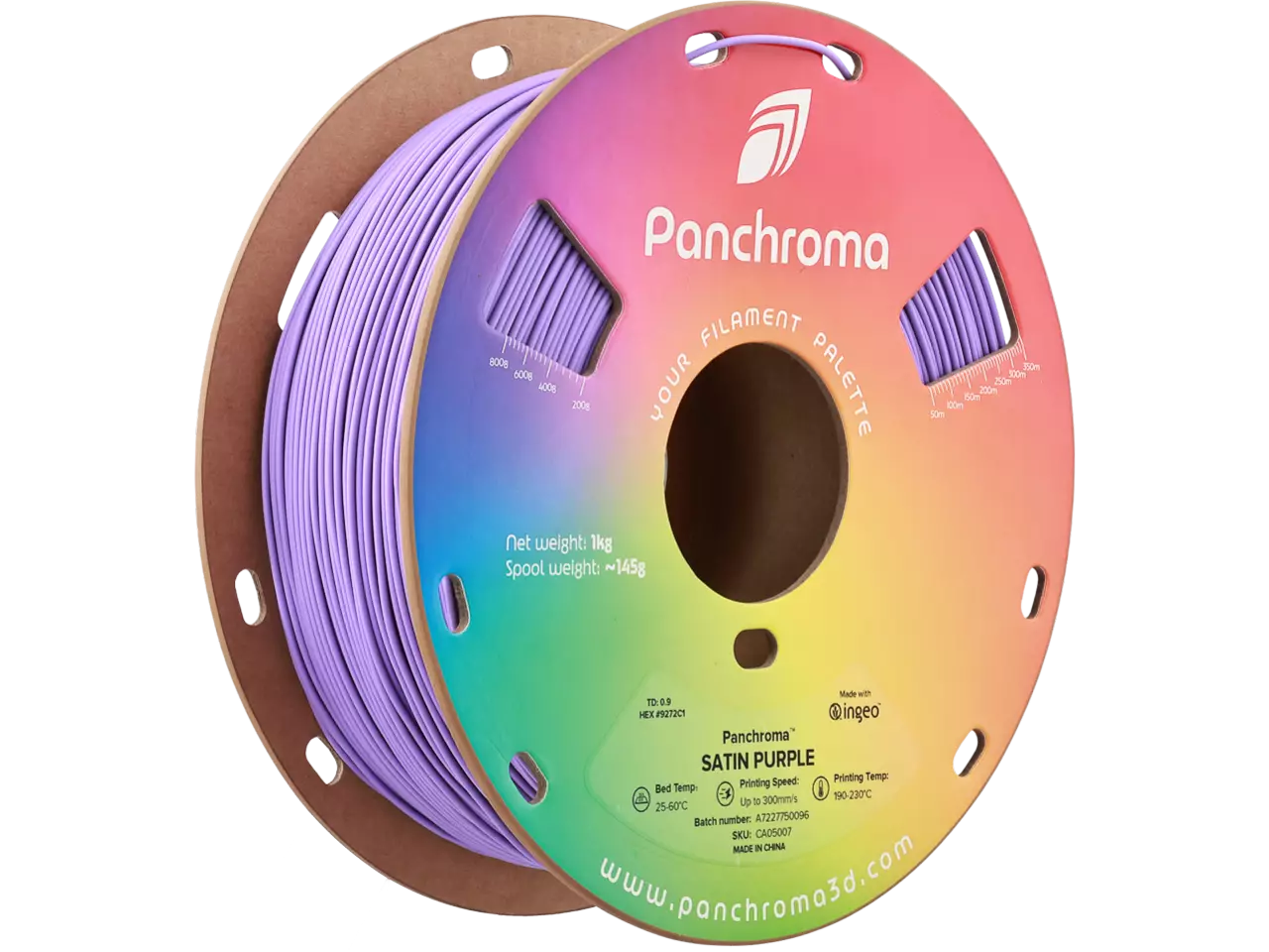 Polymaker Panchroma PLA Satin Filament Purple 1,75mm