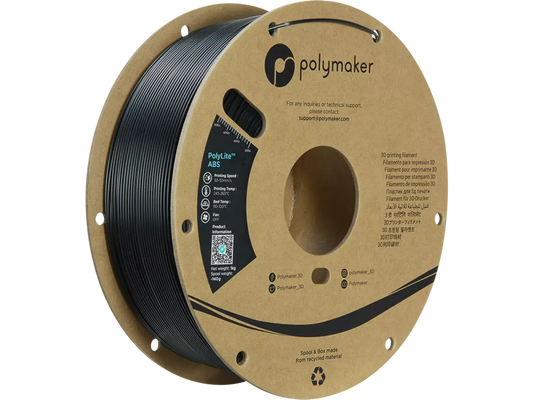 Polymaker PolyLite ABS Filament Black 1,75mm