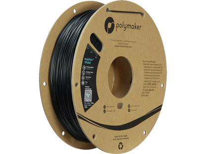 Polymaker PolyFlex TPU-90A Filament, Black, 1,75mm, 0,75kg
