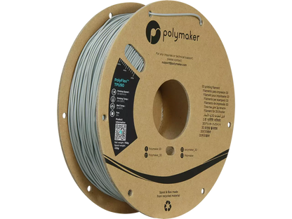 Polymaker PolyFlex TPU-90A Filament, Grey, 1,75mm, 0,75kg