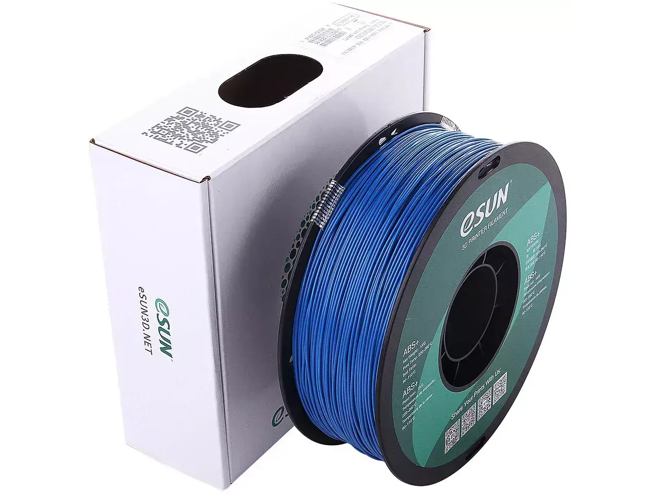 eSUN ABS+ Blau 3D-Druck Filament