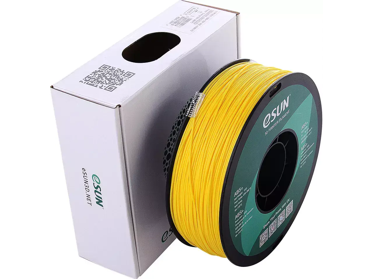 eSUN ABS+ Gelb 3D-Druck Filament