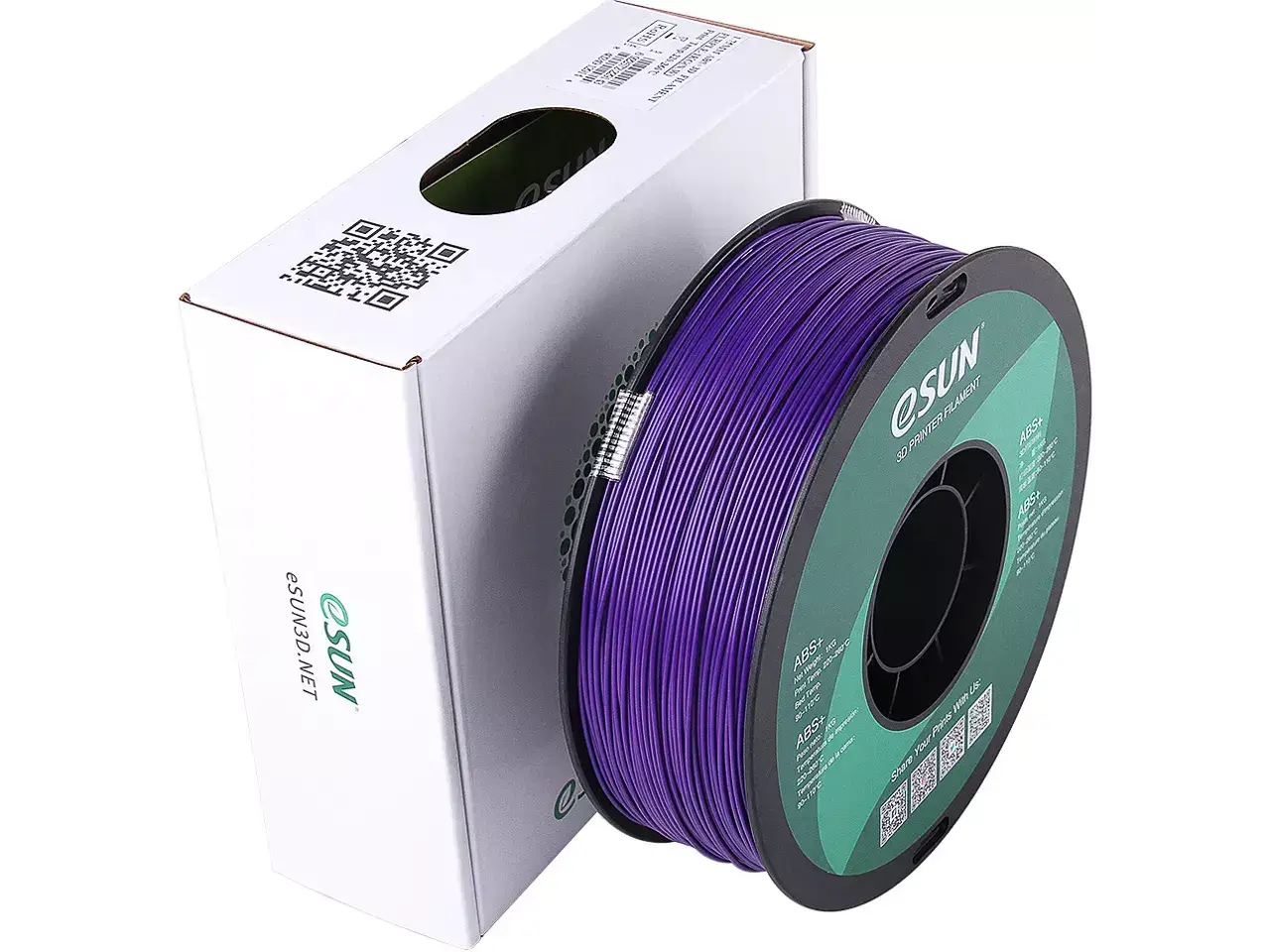 eSUN ABS+ Lila 3D-Druck Filament