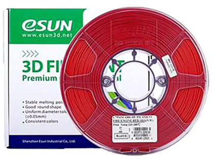 eSUN ABS+ Fire Engine Red 3D-Druck Filament