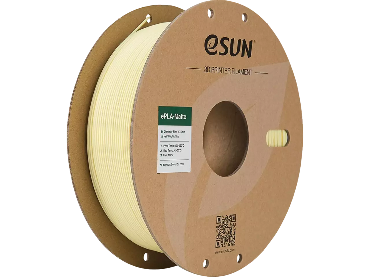 eSUN ePLA-Matt Mandelgelb Filament