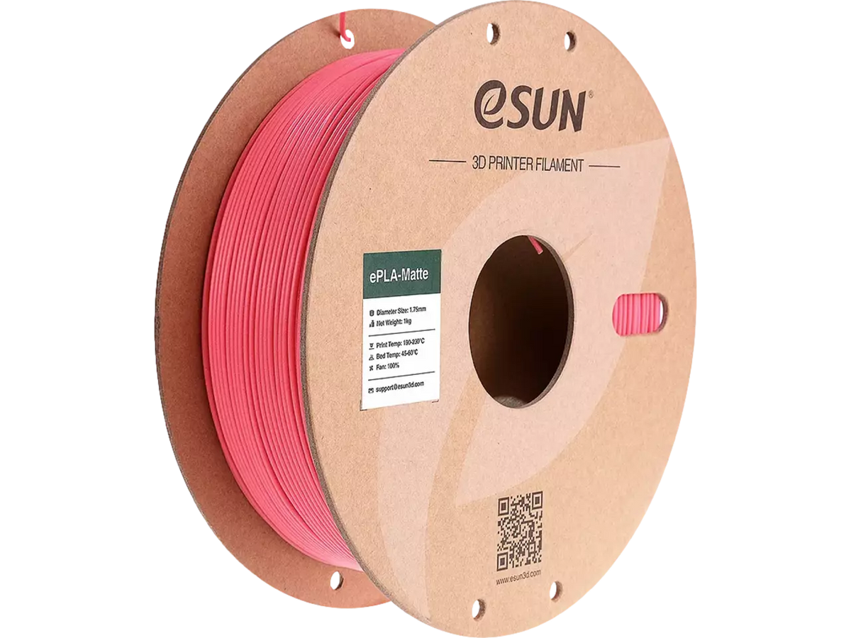 eSUN ePLA-Matt Erdbeerrot Filament