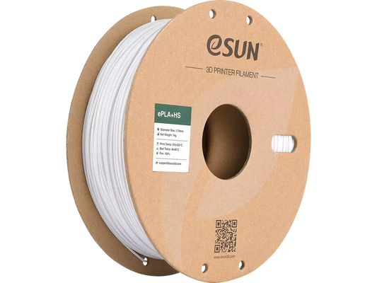 eSUN ePLA+ High Speed Kaltweiss 3D-Druck Filament