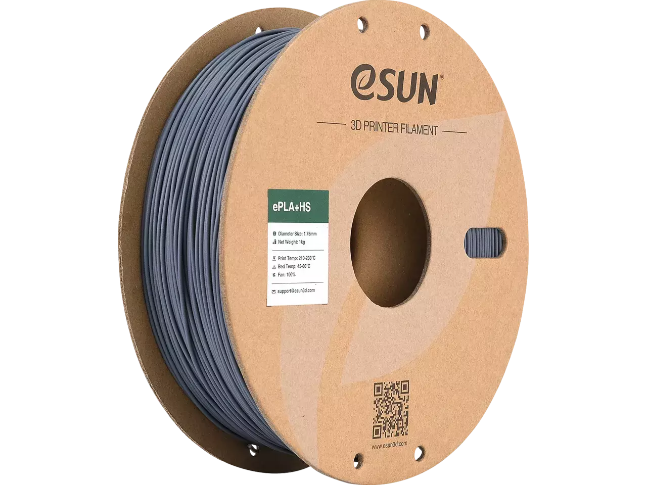 eSUN ePLA+ High Speed Grau 3D-Druck Filament