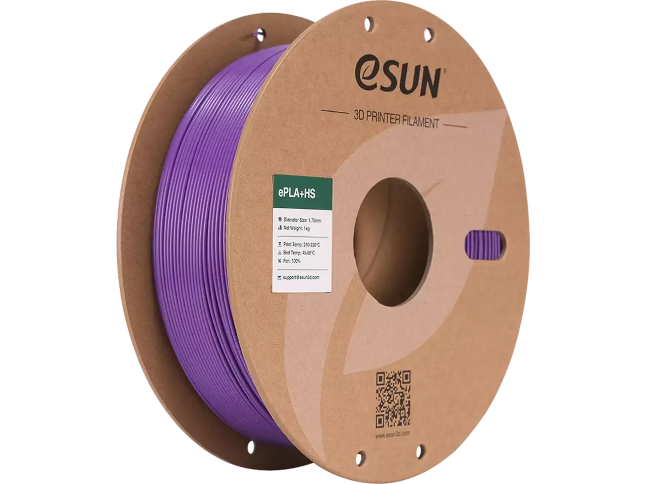 eSUN ePLA+ High Speed Lila 3D-Druck Filament
