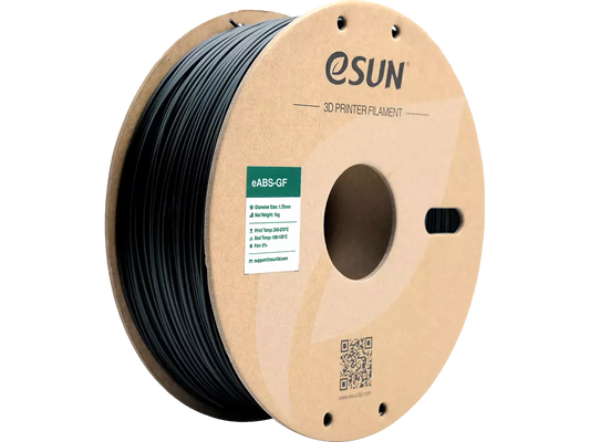 eSUN eABS-GF Schwarz 3D-Druck Filament