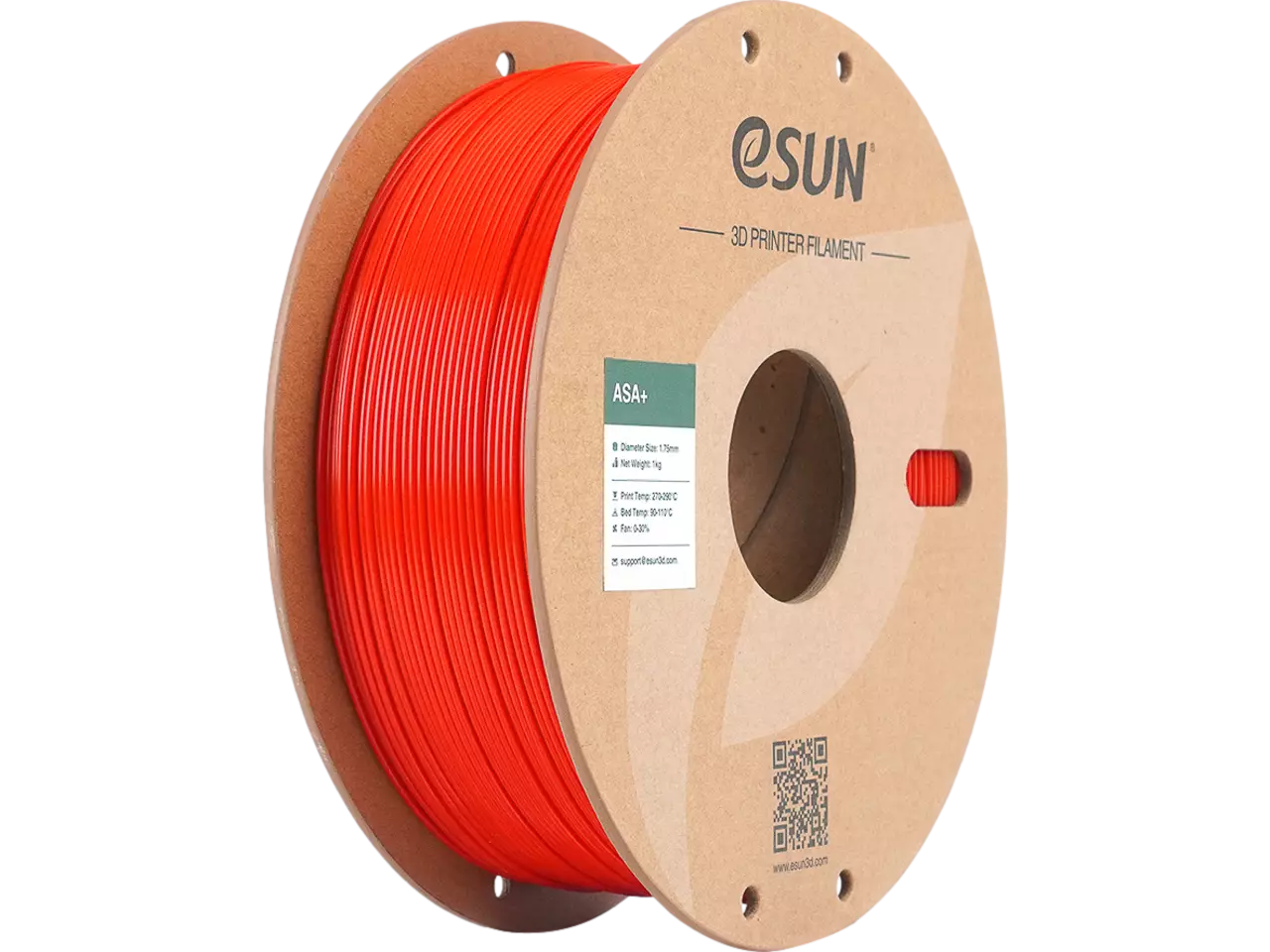 eSUN ASA+ 1,75 mm Filament Rot