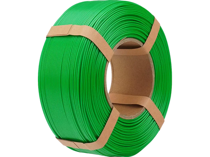 eSUN PLA-Basic -für stabile Ergebnisse auf einer Spule mit grünem Filament für FDM-3D-Druck.