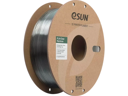 eSUN PLA Clear Rainbow Lila-Blau-Grau 3D-Druck Filament