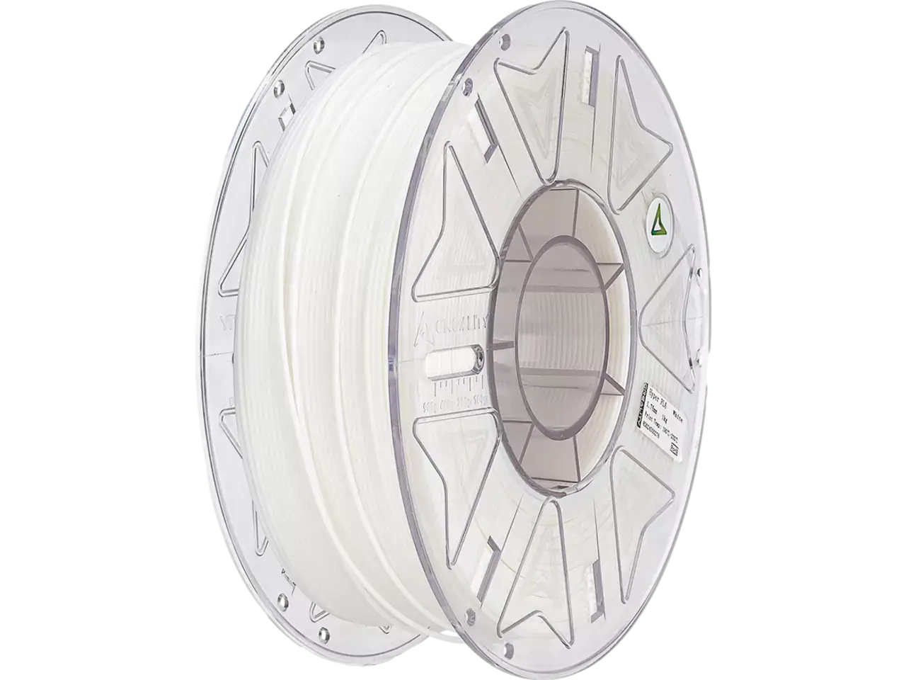 CREALITY PLA RFID für effizienten FDM/FFF‑Druck auf Spule, transparentes Filament für 3D-Druck.