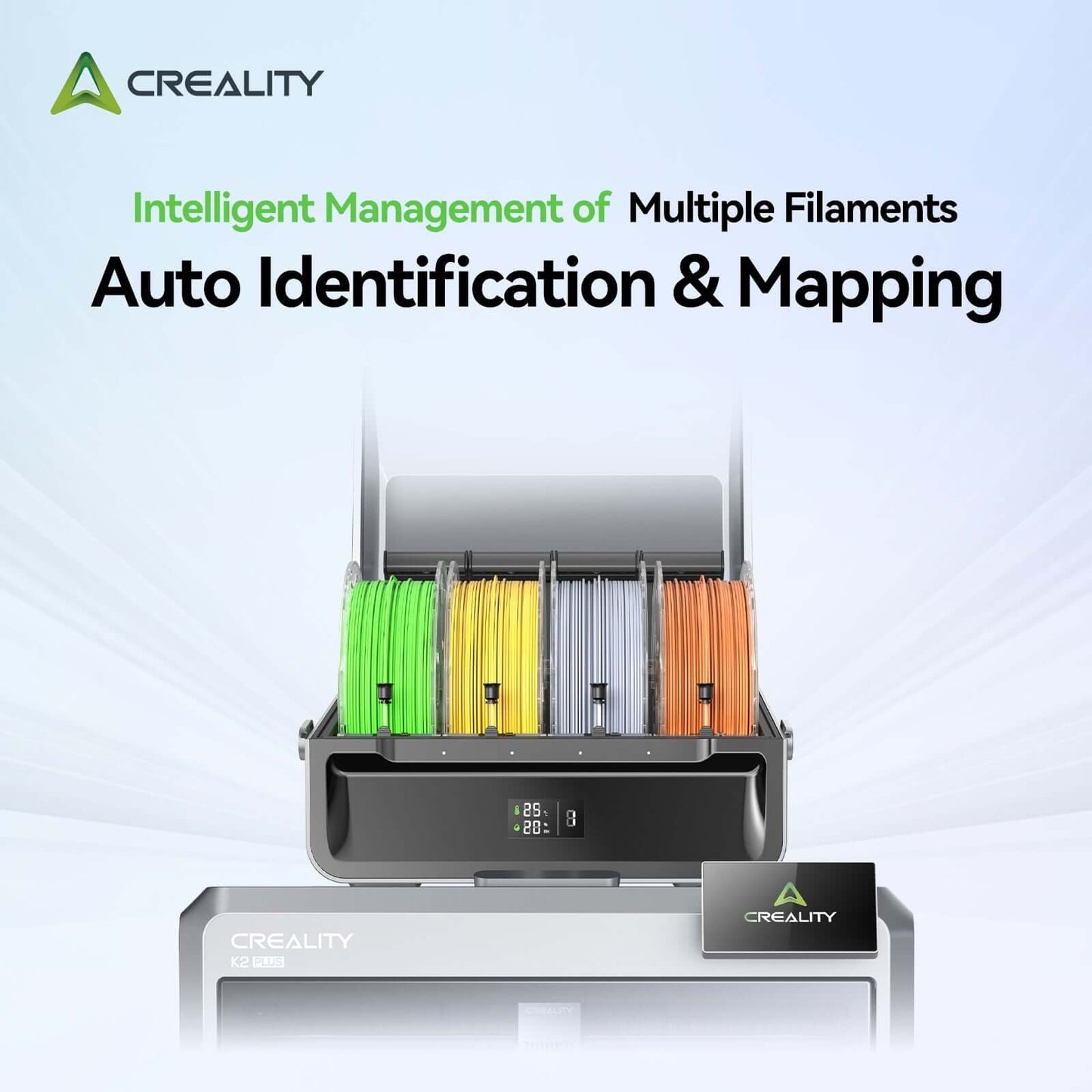 Creality K2 Plus Combo – FDM 3D-Drucker mit CFS und intelligentem Filament Management